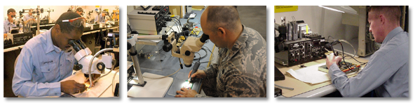 PACE PCB Repair Equipment & technology is used in all branches of the US Armed Forces!